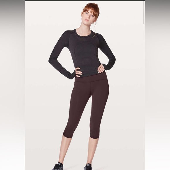 Lululemon Train Times Crop 17"  Size 10 - Picture 2 of 12